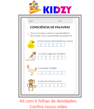 2 - Kidzy - Consciência de palavras